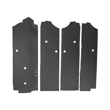 A & I Products Corner Post Upholstery Kit, Black 34" x12" x4" A-CPK400